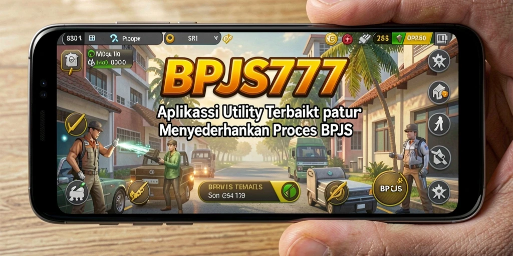 Tampilan aplikasi BPJS777 yang memudahkan navigasi layanan BPJS.