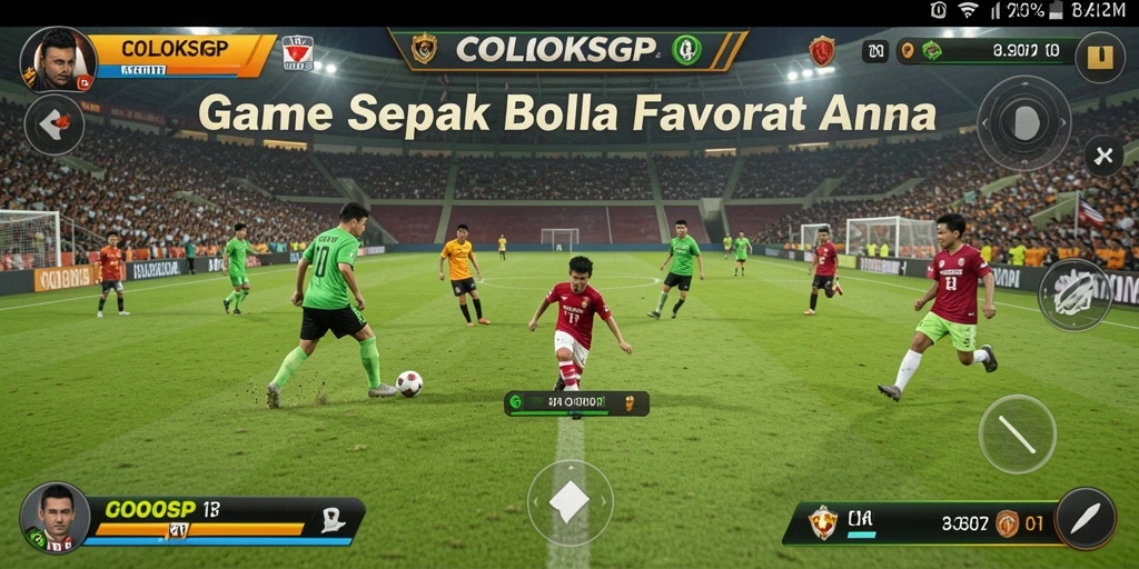 Screenshot COLOKSGP menunjukkan aksi seru dalam permainan sepak bola.