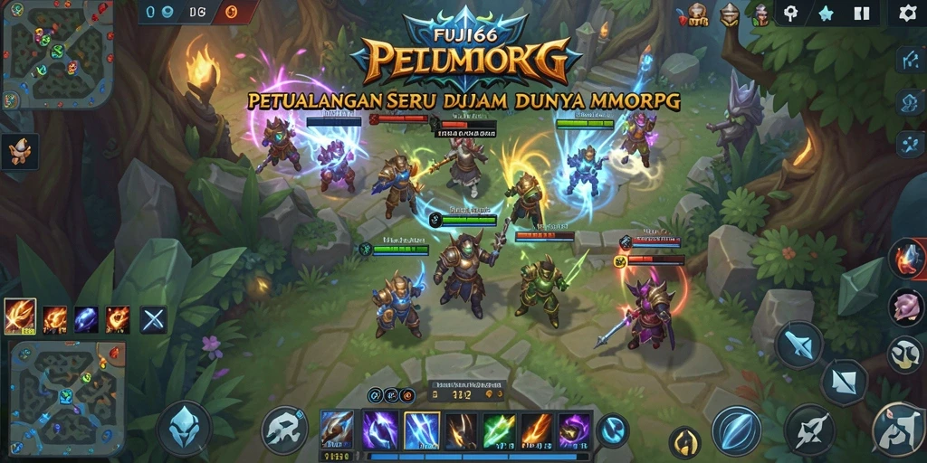 Tangkapan layar dari gameplay seru FUJI66 yang menggambarkan pertempuran epik.
