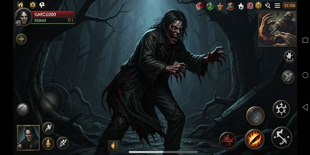Gameplay GARCO200 yang penuh ketegangan dan kengerian.