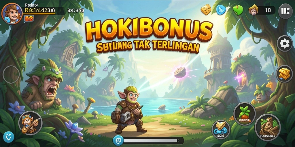 Tampilan gameplay HOKIBONUS yang mendebarkan dan penuh petualangan.