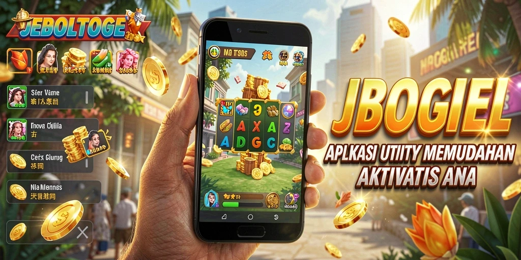 Tampilan antarmuka aplikasi JEBOLTOGEL yang intuitif dan menarik.