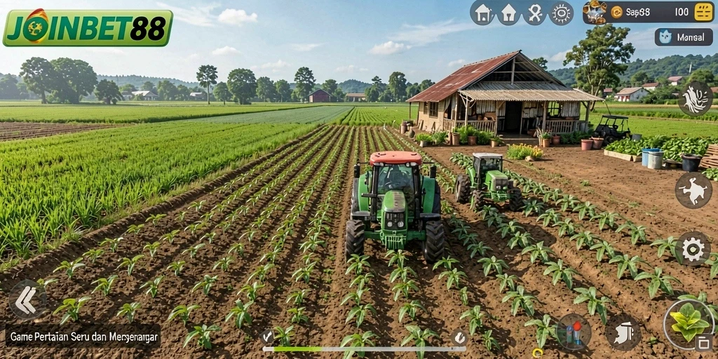 Gameplay menyenangkan di dunia pertanian JOINBET88.