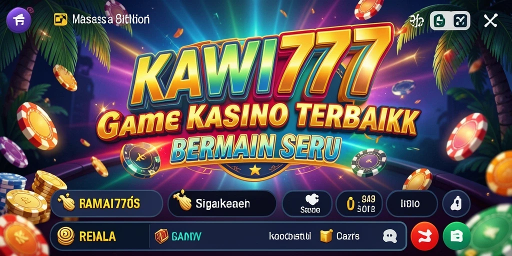 Screenshot gameplay KAWI777 menampilkan suasana Kasino yang mendebarkan.