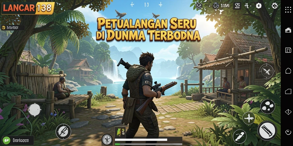 Tampilan gameplay seru dalam dunia terbuka LANCAR138.