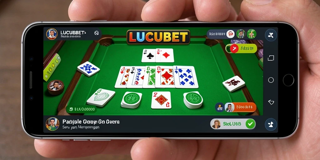 Tampilan gameplay LUCUBET yang menarik dan interaktif.
