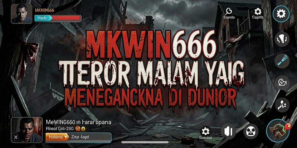 Tampilkan gameplay mencekam dari MKWIN666 dengan atmosfer horror yang nyata.