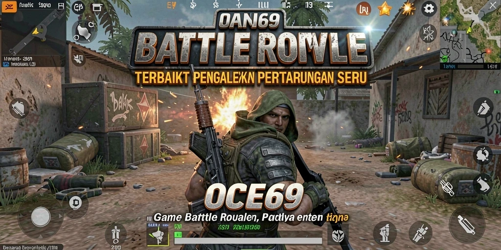 Tampilkan aksi seru dalam pertarungan Battle Royale OCE69.