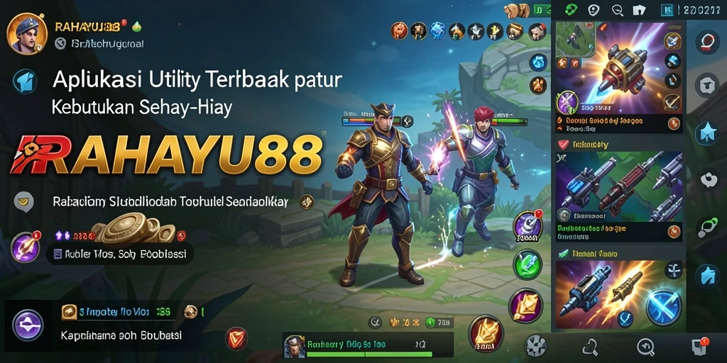 Tampilan antarmuka RAHAYU88 yang sederhana dan mudah digunakan.