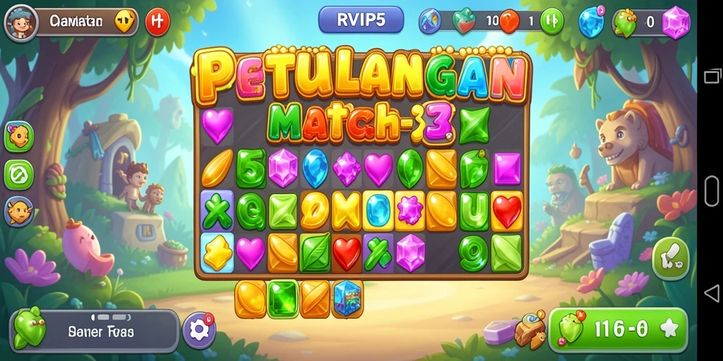 Tampilkan gameplay seru RVIP5 yang bikin ketagihan.