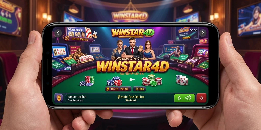 Tampilan gameplay Live Casino yang menarik di WINSTAR4D.